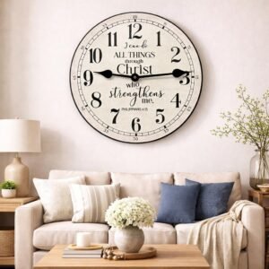 bible verse clock