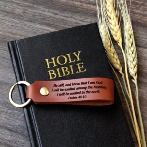 bible verse key chain